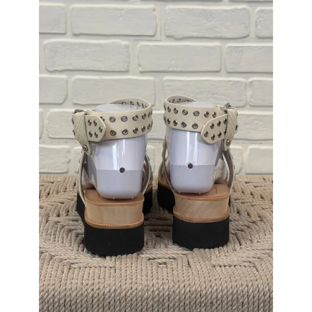 Dolce Vita cream leather